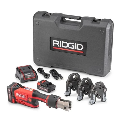 Ridgid RP 351 Cordless Press Tool Kit w/ ProPress Jaws (1/2" - 1") 67183 3 Ridgid RP 351 Cordless Press Tool Kit w/ ProPress Jaws (1/2" - 1") 67183