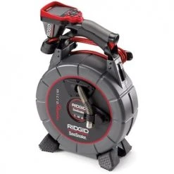 RIDGID SeeSnake 65' microDRAIN D65S & CA-350 Camera w/ 12V Battery 40788
