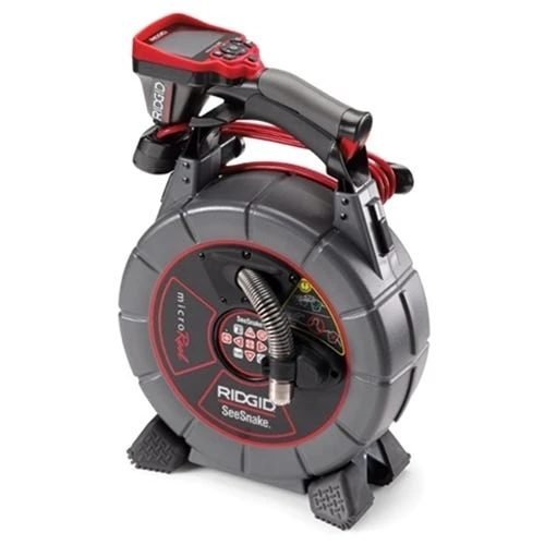 RIDGID SeeSnake 100' microREEL L100C Counter & CA-350 Camera Kit 40808 2 RIDGID SeeSnake 100' microREEL L100C Counter & CA-350 Camera Kit 40808
