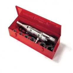 RIDGID 700 Power Pony Hand-Held Threader 12R Die Kit Case & 1/2-2" Heads 45178