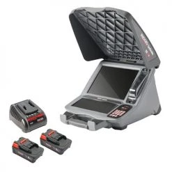 Ridgid CS12x SeeSnake Digital Recording Monitor Wi-Fi w/18V Charger & (2) 2.5Ah 18V Batteries 57288