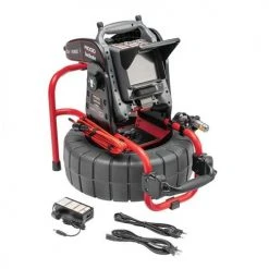 RIDGID SeeSnake 131' Compact M40 Reel (Stiff Cable) & CS6x VERSA Monitor 63813