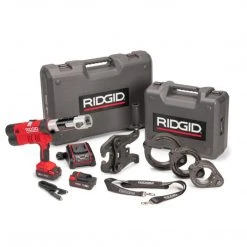RIDGID RP 342-XL Battery Kit with Z3 Actuator and 2-1/2" - 4" MP XL Rings 65478