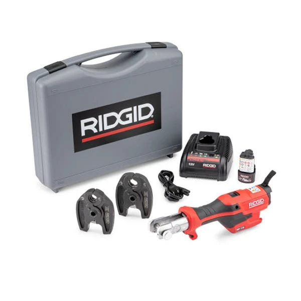 RIDGID RP 115 Mini Press Tool Battery Kit w/ ProPress Jaws (1/2"-3/4") 72553 3 RIDGID RP 115 Mini Press Tool Battery Kit w/ ProPress Jaws (1/2"-3/4") 72553